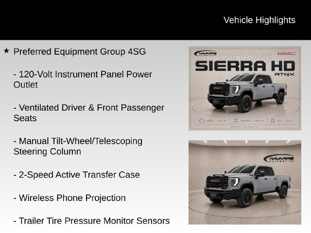 2025 GMC Sierra 2500HD AT4X