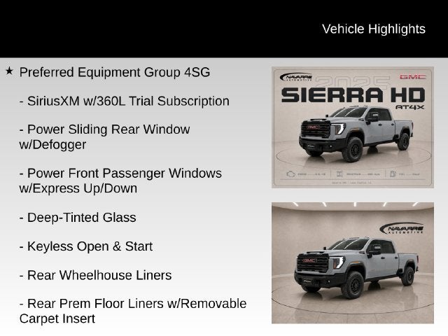 2025 GMC Sierra 2500HD AT4X