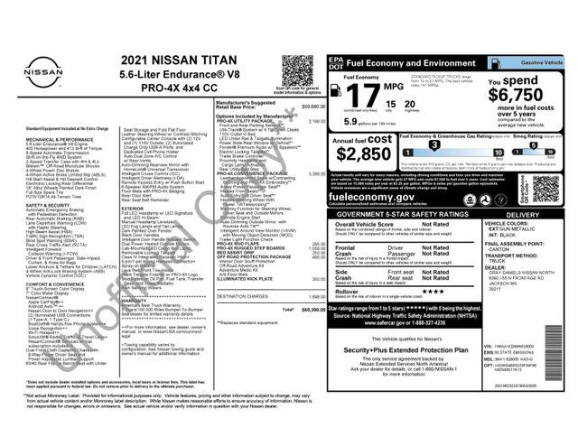 2021 Nissan Titan PRO-4X