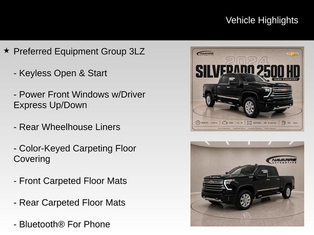 2024 Chevrolet Silverado 2500HD High Country