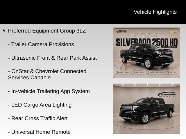 2024 Chevrolet Silverado 2500HD High Country