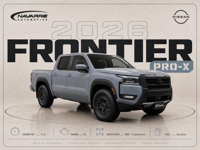 2026 Nissan Frontier PRO-X
