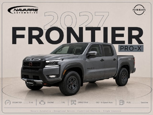 2027 Nissan Frontier PRO-X