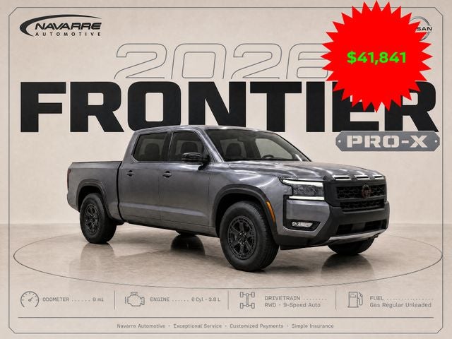 2026 Nissan Frontier PRO-X