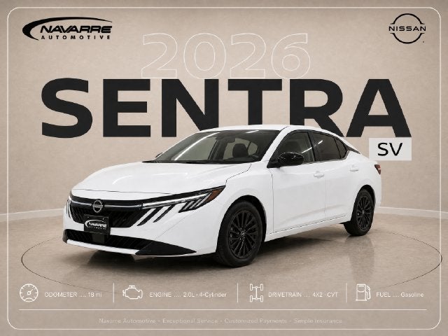 2026 Nissan Sentra SV