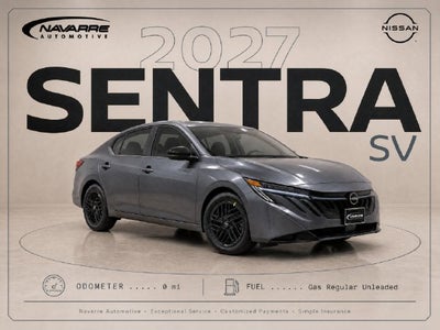 2027 Nissan Sentra SV