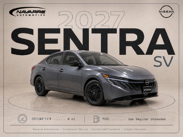 2027 Nissan Sentra SV