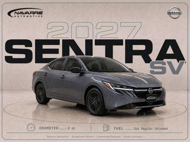 2027 Nissan Sentra SV