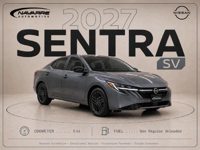 2027 Nissan Sentra SV