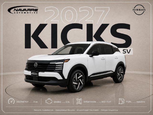 2027 Nissan KICKS SV
