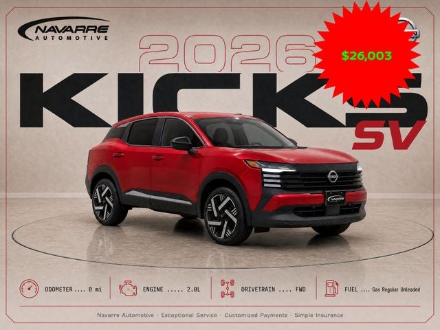 2026 Nissan Kicks SV