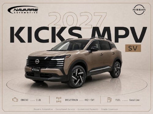 2027 Nissan Kicks SV