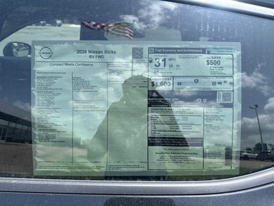 2026 Nissan Kicks SV