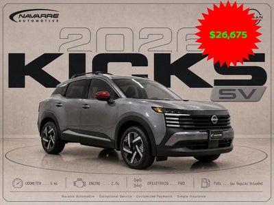 2026 Nissan Kicks SV