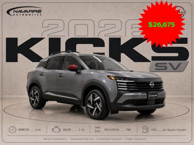 2026 Nissan Kicks SV