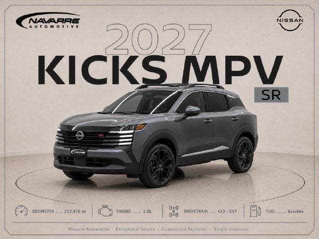 2027 Nissan Kicks SR