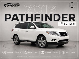 2013 Nissan Pathfinder Platinum