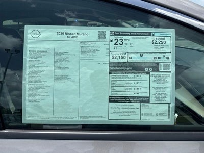 2026 Nissan Murano SL