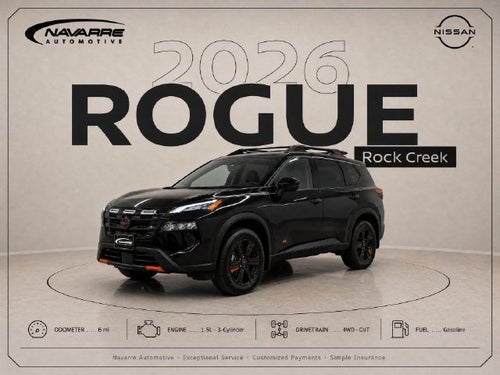 2026 Nissan Rogue Rock Creek