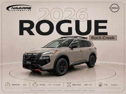 2026 Nissan Rogue Rock Creek