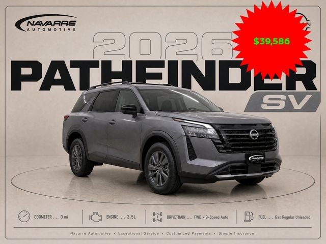 2026 Nissan Pathfinder SV