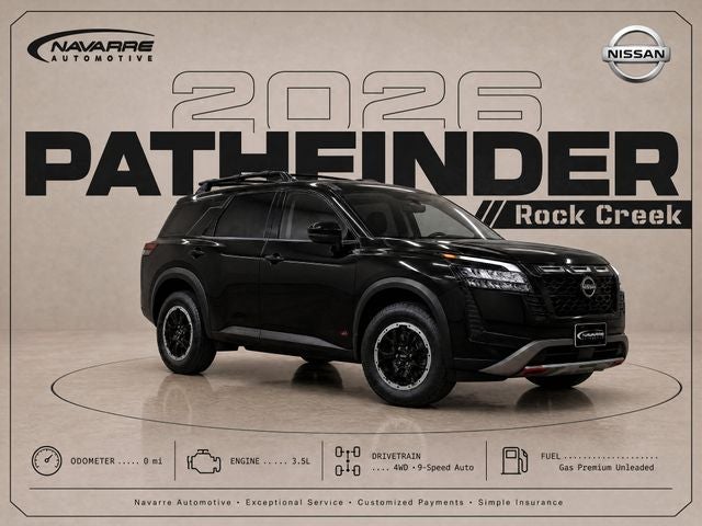 2026 Nissan Pathfinder Rock Creek