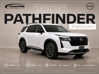 2026 Nissan Pathfinder Platinum