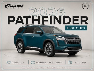 2026 Nissan Pathfinder Platinum