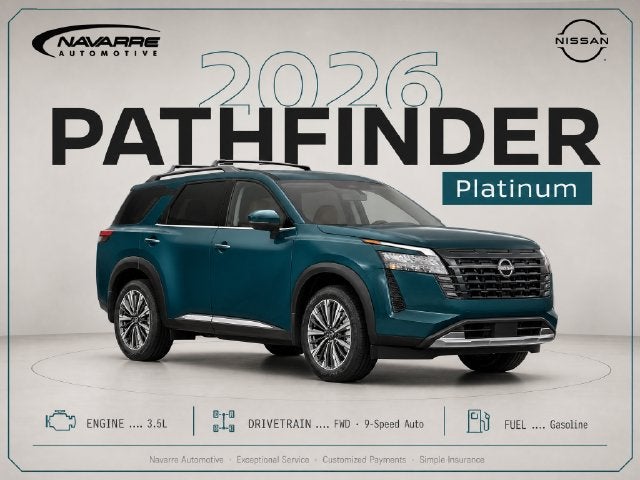 2026 Nissan Pathfinder Platinum