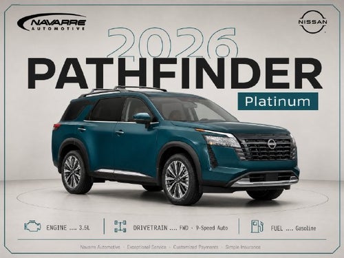 2026 Nissan Pathfinder Platinum