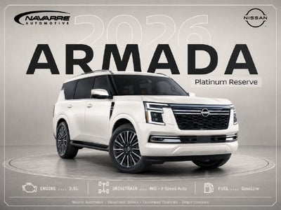 2026 Nissan Armada Platinum Reserve