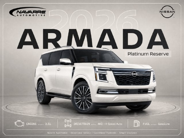 2026 Nissan Armada Platinum Reserve