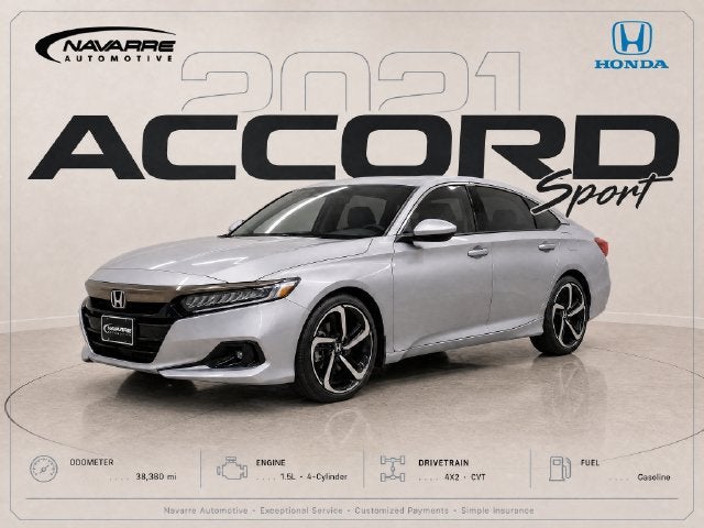 2021 Honda Accord 1.5T Sport SE