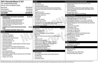 2021 Chevrolet Blazer LT