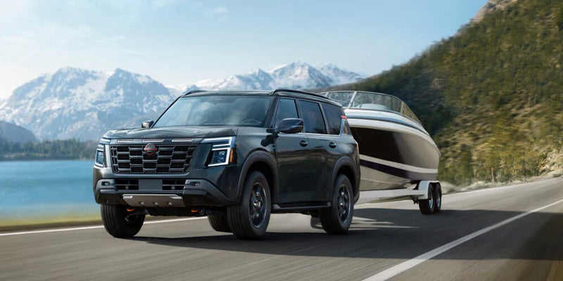 2026 Nissan Armada Towing Boat Lake Charles, LA