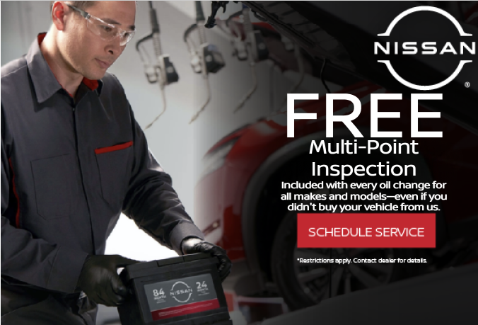 Free Multi-Point Inspections with Oil Change